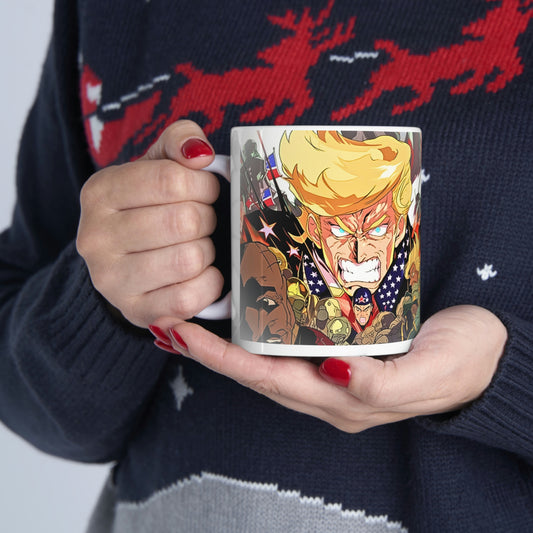 Animated Donald Trump - Ceramic Mug 11oz