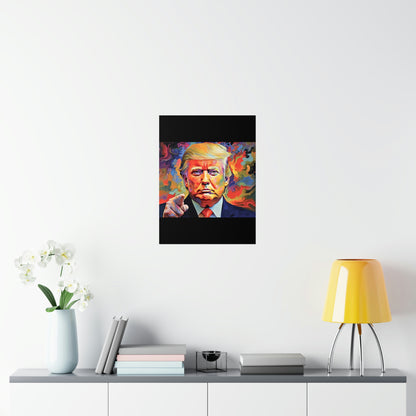 Artistic Donald Trump Poster